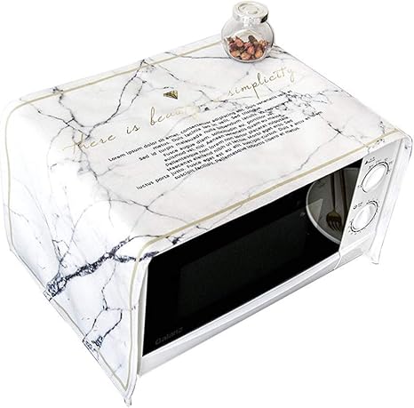 Amazon テーブルクロスの家 電子レンジ換気扇布ダストカバー耐油キッチンオーブンカバーカバー布長方形 色 A テーブルクロス オンライン通販