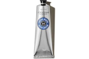 L'OCCITANE 20% Organic Shea Butter Hand Cream, Nourishes & Protects Dry Hands, Fast-Absorbing, Non-Greasy, Leaves Skin Moistu