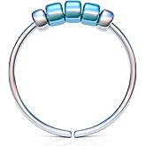 Tiny and Thin Silver Nose Ring - 24 Gauge 7 mm nose piercing hoop - sterling silver nose ring