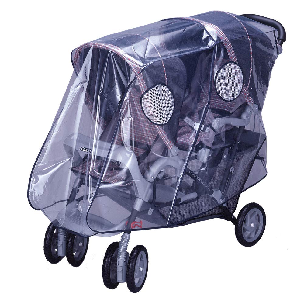 Smart Start スマートスタート ベビーカー用レインカバー 二人乗り 縦並び タンデム商品画像