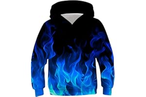 UNICOMIDEA Boys Girls Hoodies Sweatshirts Kids 3D Print Sweater Fall Winter Clothes for 6-16T