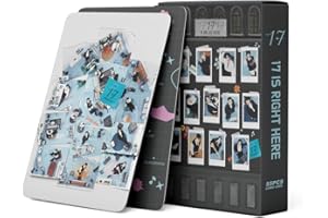 EFOOT Seventeen Photocards 2024 New Album Lomo Cards,Seventeen Cards for Gift and Fans Collection (Black-55PCS)