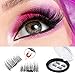 Faith Beauty Magnetic Eyelashes Prime Set(4 pcs) Magnetic Eyelashes 3D Single Magnet Magnetic Eyelashes Reusable Magnetic Eyelashes