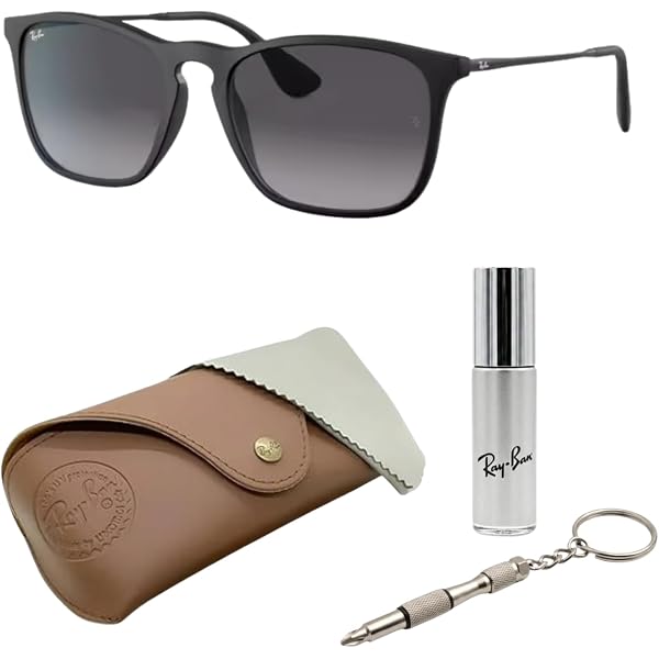 Amazon.com: Ray-Ban RB4187 Square Shape Non-Polarized Sunglasses