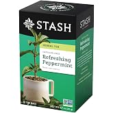 Stash Tea Peppermint Herbal Tea, 20 ct