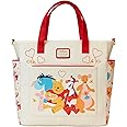 Loungefly Disney Winnie The Pooh Love Convertible Backpack and Tote Bag