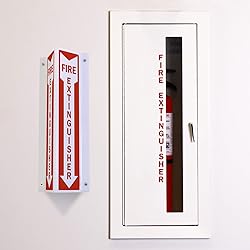 SmartSign "Fire Extinguisher" Two-Sided V-Shaped
