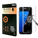 Galaxy S7 Protector de Pantalla, Yica Protector de Pantalla para Samsung Galaxy S7 HD Vidrio Templado Protector de Pantalla de Cristal Templado de Película Protectora para el Samsung Galaxy S7