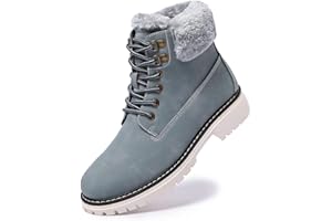 CARLKARIDA Women's Waterproof Hiking Boots - Lightweight Non-Slip Ankle Boots for Trekking