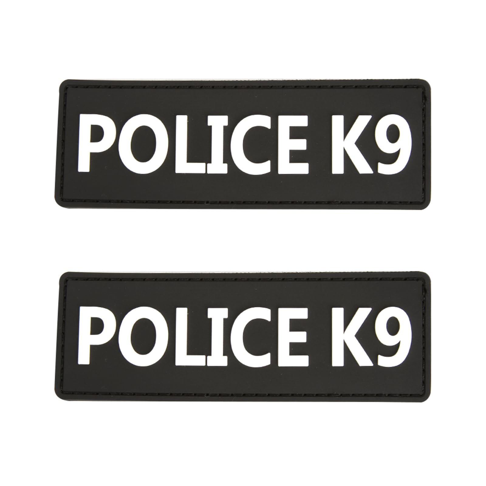 EXCELLENT ELITE SPANKER 2 Pcs Magic Sticker Morale Patch PVC Police K9 Patch in Training Puppy for Dog Harnesses & Vests