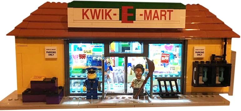 lego simpsons supermarket