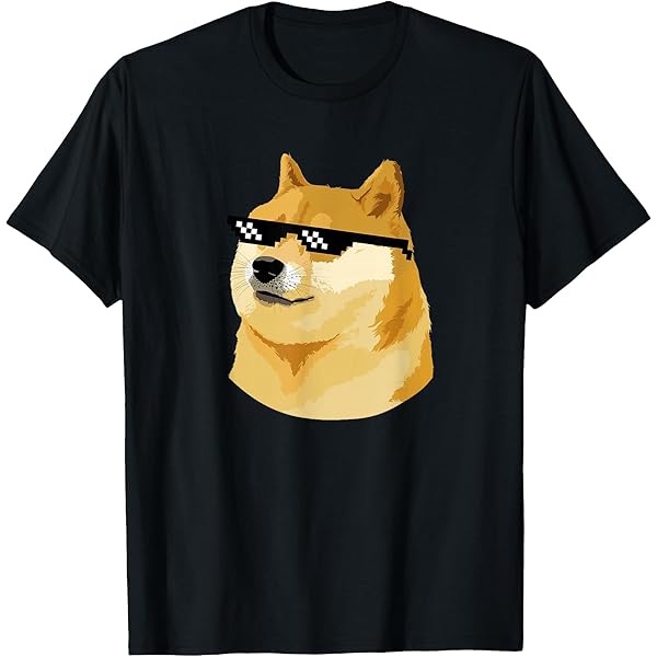 Amazon.com: Funny Dogecoin T-shirt Doge HODL Card Crypto Meme Men