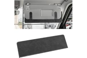 HZEL Car Sun Visor Extender, Anti Glare Vehicle Sunvisor Extension Shade Attachment for Safe Driving, Adjustable Auto Sunlight Blocker Accessories, Universal for SUV, Sedan, Truck(Snow Gray)
