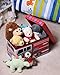 Fire Truck Collapsible Storage Organizer by Clever Creations | Firetruck Storage Box Folding Storage Ottoman for Your Bedroom | Perfect Size Storage Chest for Books, Shoes & Games