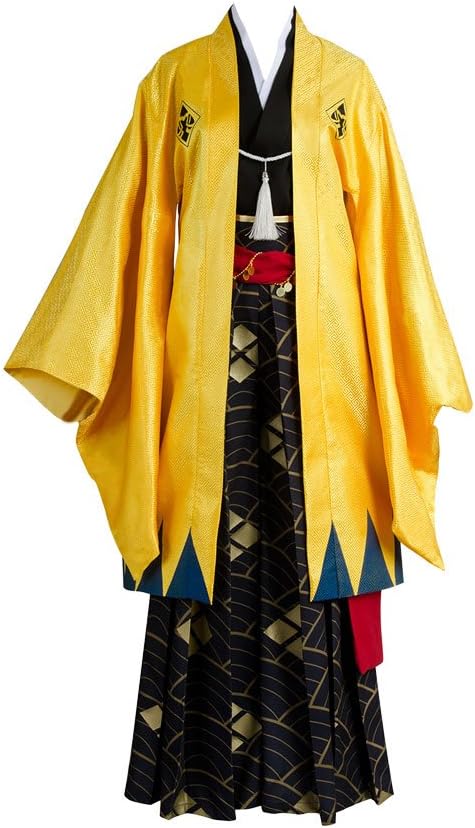 COSTHAT Fate Grand Order Gilgamesh 2nd Anniversary Cosplay Costume FGO Caster Kimono Suit