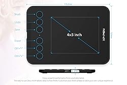 Drawing Tablet XPPen Deco mini4 Graphic Tablet Pen