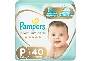 Fralda Pampers Premium Care Tamanho P 40 Unidades