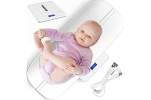 Avec Maman AM05 Baby Weighing Scale - New 2023 - Digital Scale - Babies Infants Adults Pets Puppies Cats Dogs - Baby Scales - Great for Newborn/Underweight/Premature Babies - Up to 220 lb