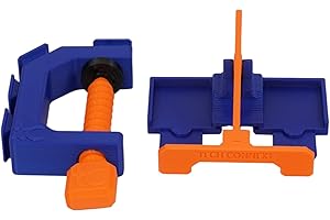 TECHCONNEXT Two Lane Start Gate & Track Clamp | Compatible with Hot Wheel Track | Made in USA | Durable PLA Plastic | Small Business