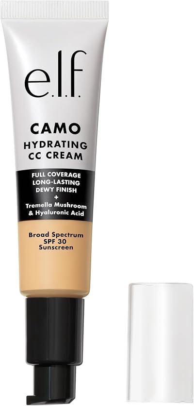 e.l.f. Hydrating Camo CC Cream SPF 30 Light 240W Vegan Cruelty-Free