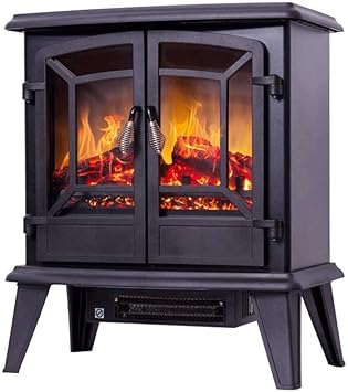 DFJU Elektrischer Kamin An der Wand montierter elektrischer Kamin