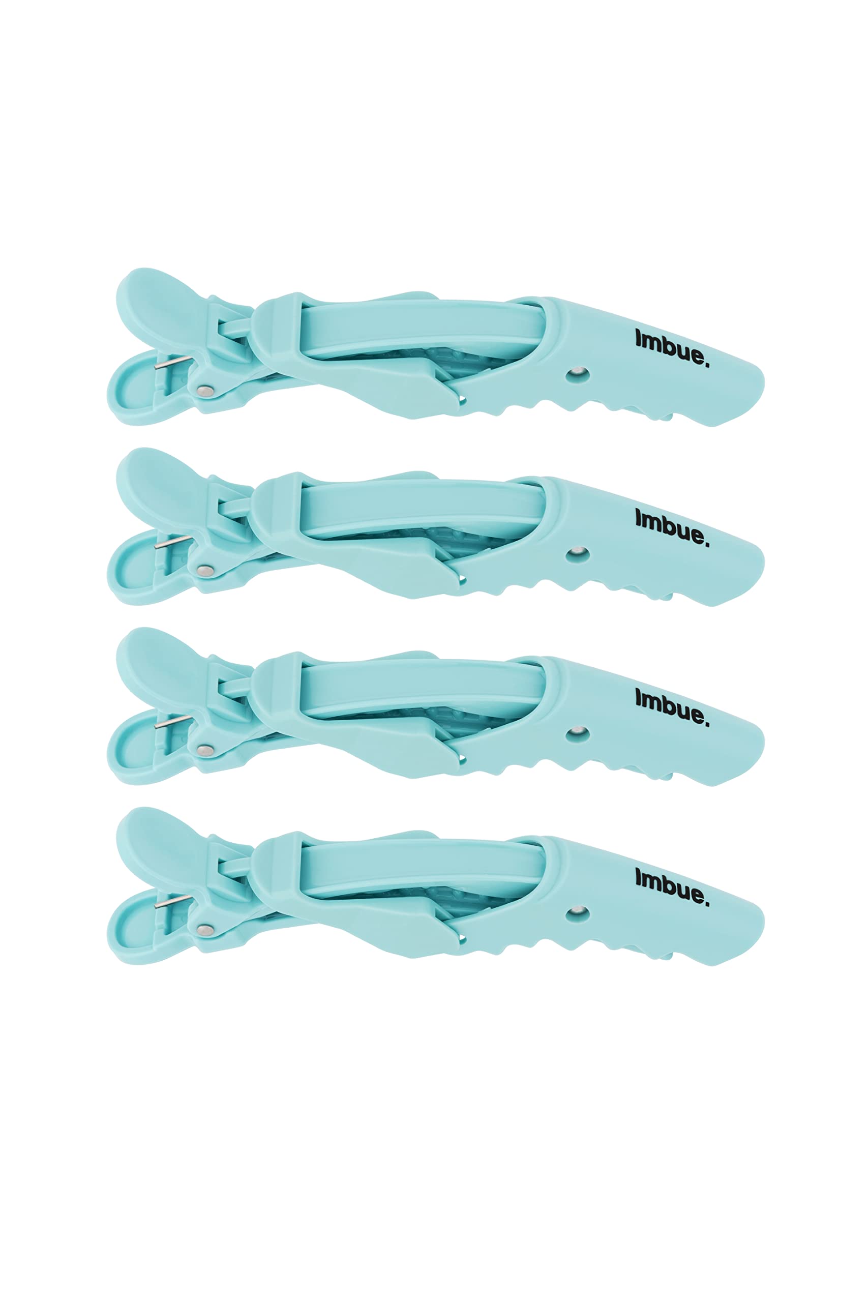 Imbue Crocodile Sectioning Clips- Detangling Hair Clips for Styling Sectioning, Green
