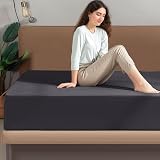 My Home Store Fitted Sheet 100% Egyptian Cotton 300TC Charcoal Super King view 5