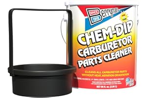 Berryman 0996-ARM B-9 Chem Dip Parts Cleaner with Basket and Armlock, 3/4-Gallon Pail