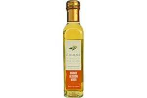 OFLORALE Orange Blossom Water, 8.45 fl oz, Food Grade, 100% Pure & Natural, No Sugar, Zero Calories, for Cooking, Baking and Cocktails