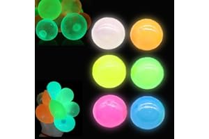 Glorbs Balls, Glorbs Sticky Balls, Glow in The Dark Sticky Balls, Sticky Balls for Ceiling, Dream Balls Stress Balls for Adul