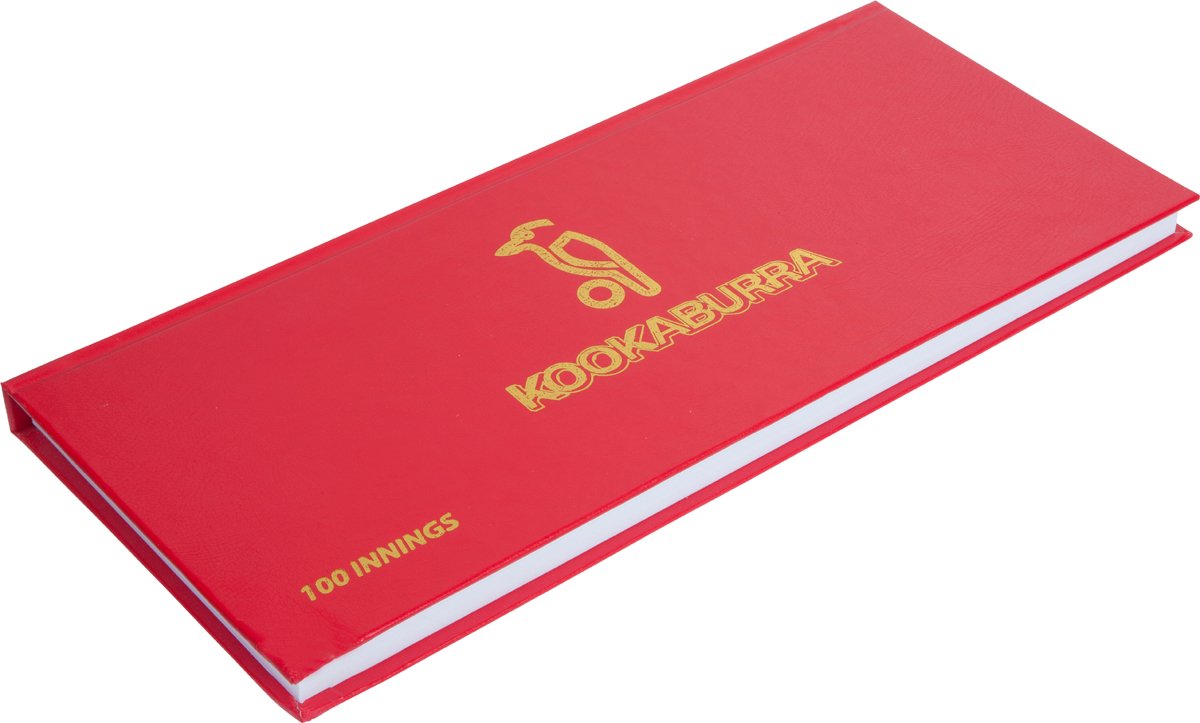 Kookaburra 100 Innings Cricket ScoreBook
