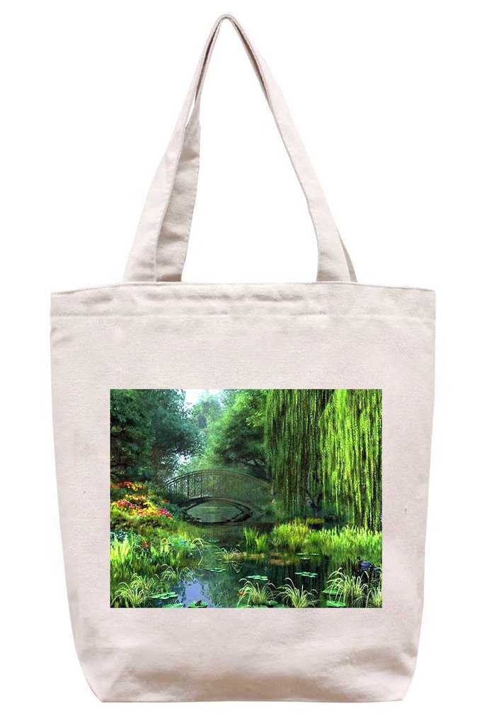 Lush Cotton Canvas Tote Bag Amazon.co.uk Kitchen & Home