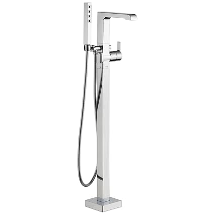 Delta Ara Collection Chrome Floor Mount Freestanding