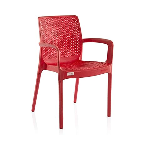 varmora Designer Esquire Chair red Color Single pc