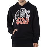 Star Wars Darth Vader Hoodie Men's Sketch Design Logo Pullover Adult Sweatshirt