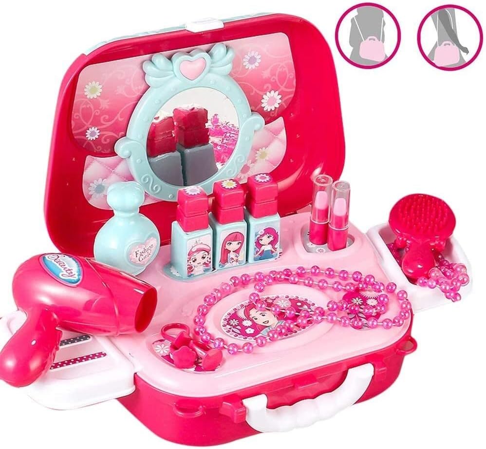 plastic pretend makeup set