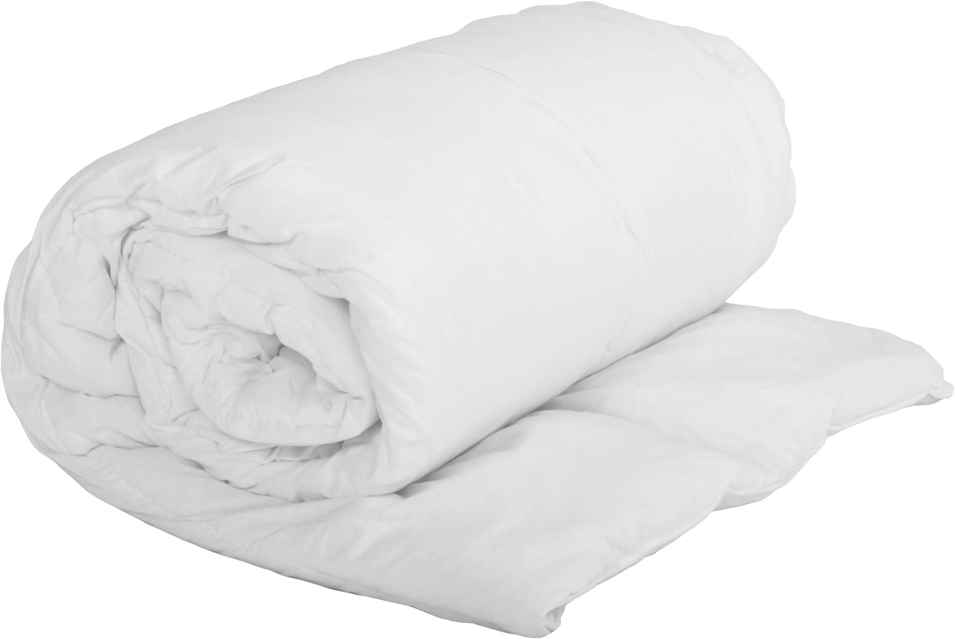 Luxury Slight Second 1.5 Tog Duvet Soft Cotton Blend Hollowfibre Lightweight Summer Quilt Duvet - Made in UK