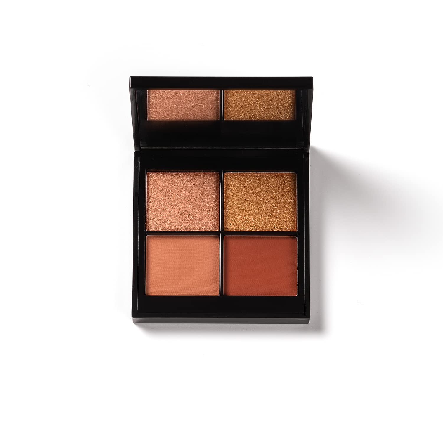PHASE ZERO Makeup Quad Eyeshadow Palette - San Blas - 5.2g / 0.183 Oz. - Pigmented, Warm and Vibrant Eyeshadow Palette with Selection of Matte and Shimmer Pigments