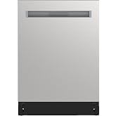 Sharp SDW6735DNS 24 in. Top Control Pocket Handle 49 dBA Dishwasher | 3rd Rack, Auto Door Open, Top Controls