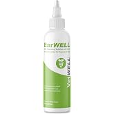VetWELL Ear Cleaner for Dogs and Cats - Cucumber Melon - 8 oz | Otic Ear Solution for Pets to Help Manage Odor and Reduce Wax Build Up