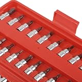 DAYUAN 46 Piece 1/4 Drive Socket Set Ratchet Wrench Bits Extension Rods Metric view 3