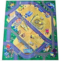 Construction Site Felt Play Mat