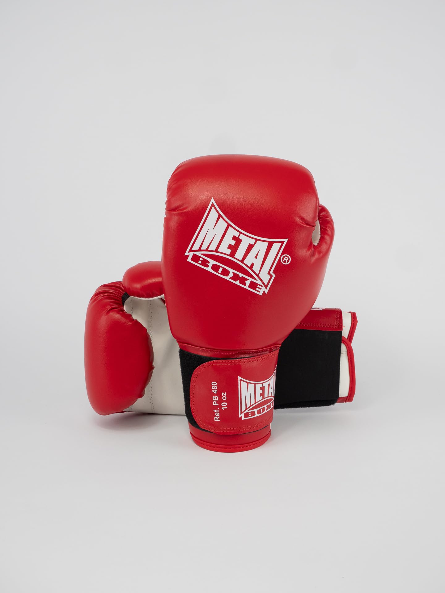 Metal Boxe Boxing Gloves red red Size:6 oz