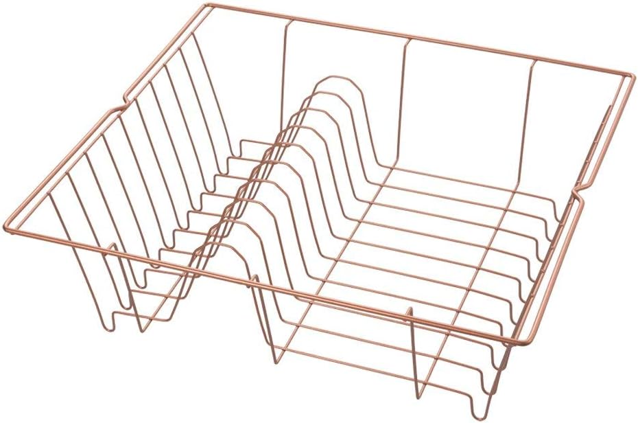 Metaltex 'Lipsia' Dish Drainer, Polytherm Copper, 36 x 33 x 12 cm