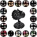 OKPOW Christmas Light Waterproof Snowflake Projector with 16 Interchangeable Slides for Christmas Birthday Wedding Party Outdoor Indoor Home Decor