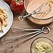 Fox Run Mini Whisks, Chrome Plated, Set of 4, Metallic, 8 x 2 x 1.75 inches