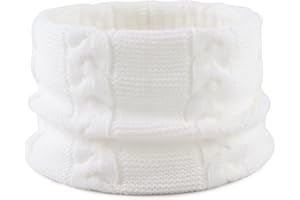 OMUKY Kids Scarf Knitted Neck Warmer infant Toddler Girls Boys Cold Weather Soft Scarves