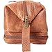 Amerileather Toiletry Bag with Bonus Accessories (Distressed Brown)