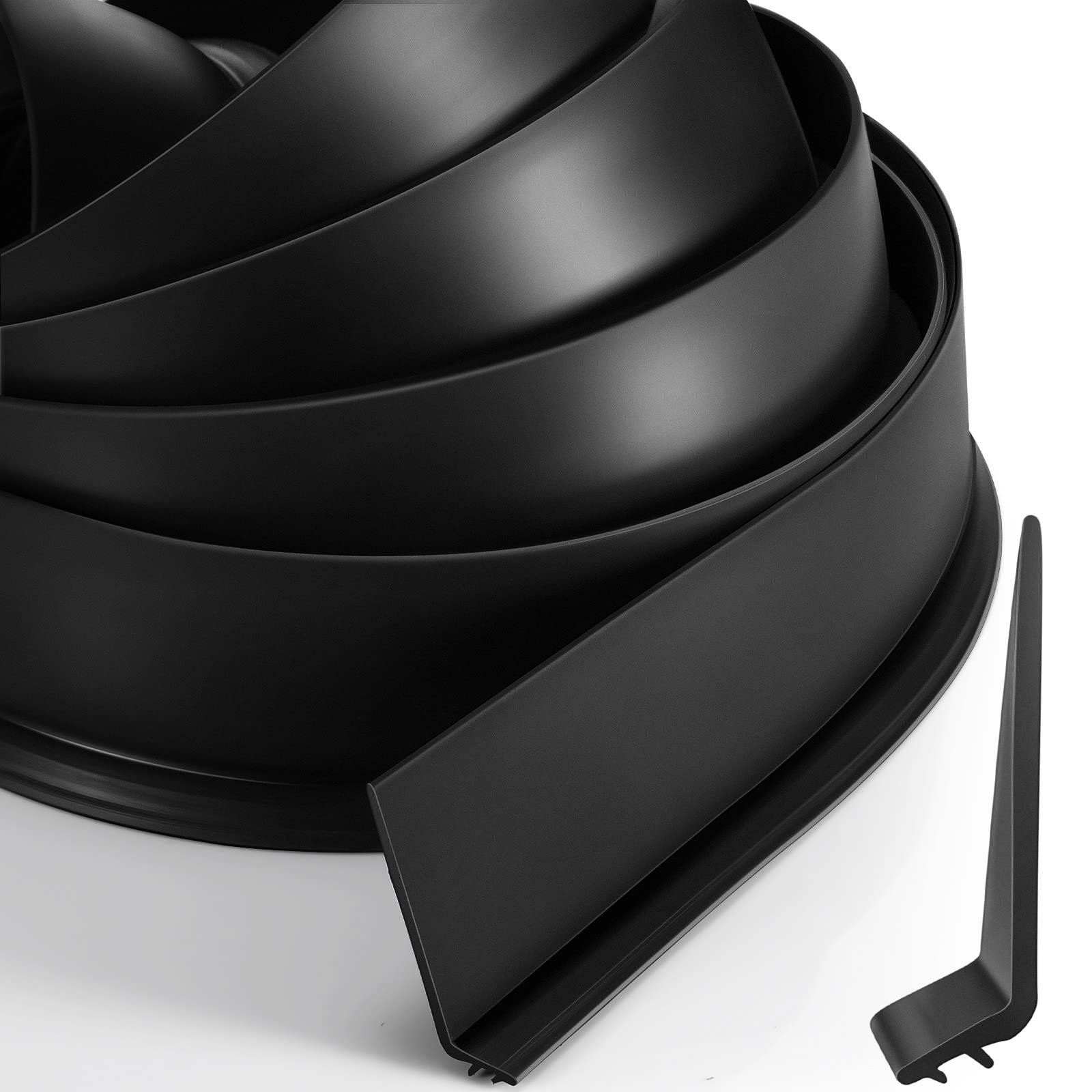 Photo 1 of 40 Feet RV Slide Out Seal 1.5 Inch RV Slide Out Seal Replacement Trailer Black Rubber Wiper Weather Stripping Exterior Clip on Design for Cars, Boats, RVs, Trucks and Home Applications