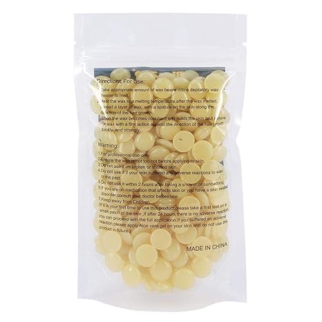Cera de depilación de 16.5103 cm, sin dolor, sin necesidad de ...